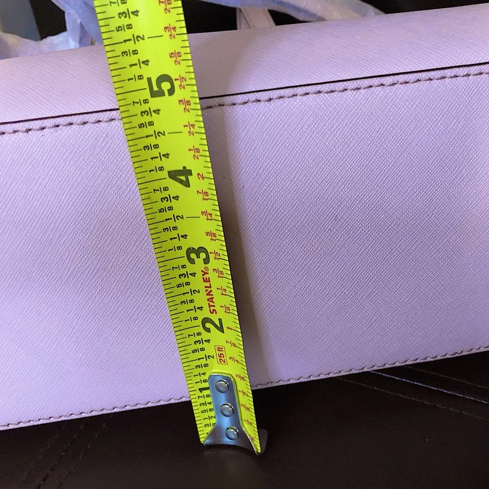 KATE SPADE Pink Cedar Street Maise Leather Top Handle Tote Crossbody NWOT - Image 8