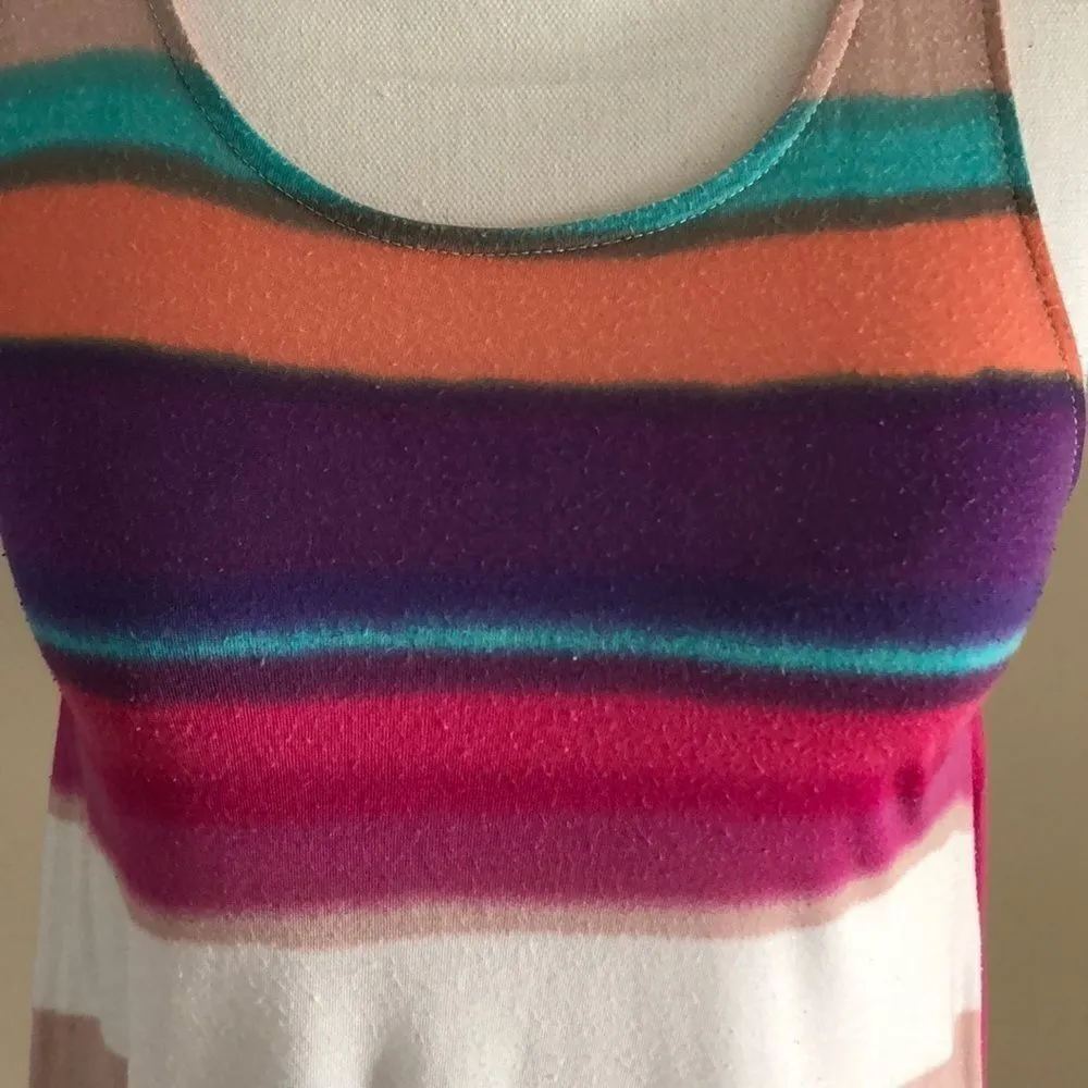 Splendid Multi-colored Stripes Tank Top - Image 2