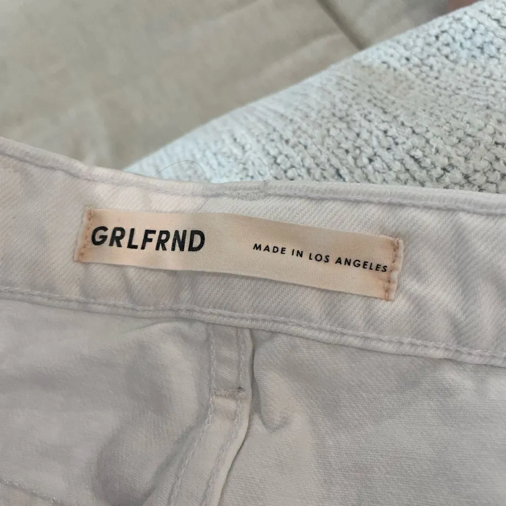 GRLFRND Denim Harlow High Rise Boot with slit - Image 6