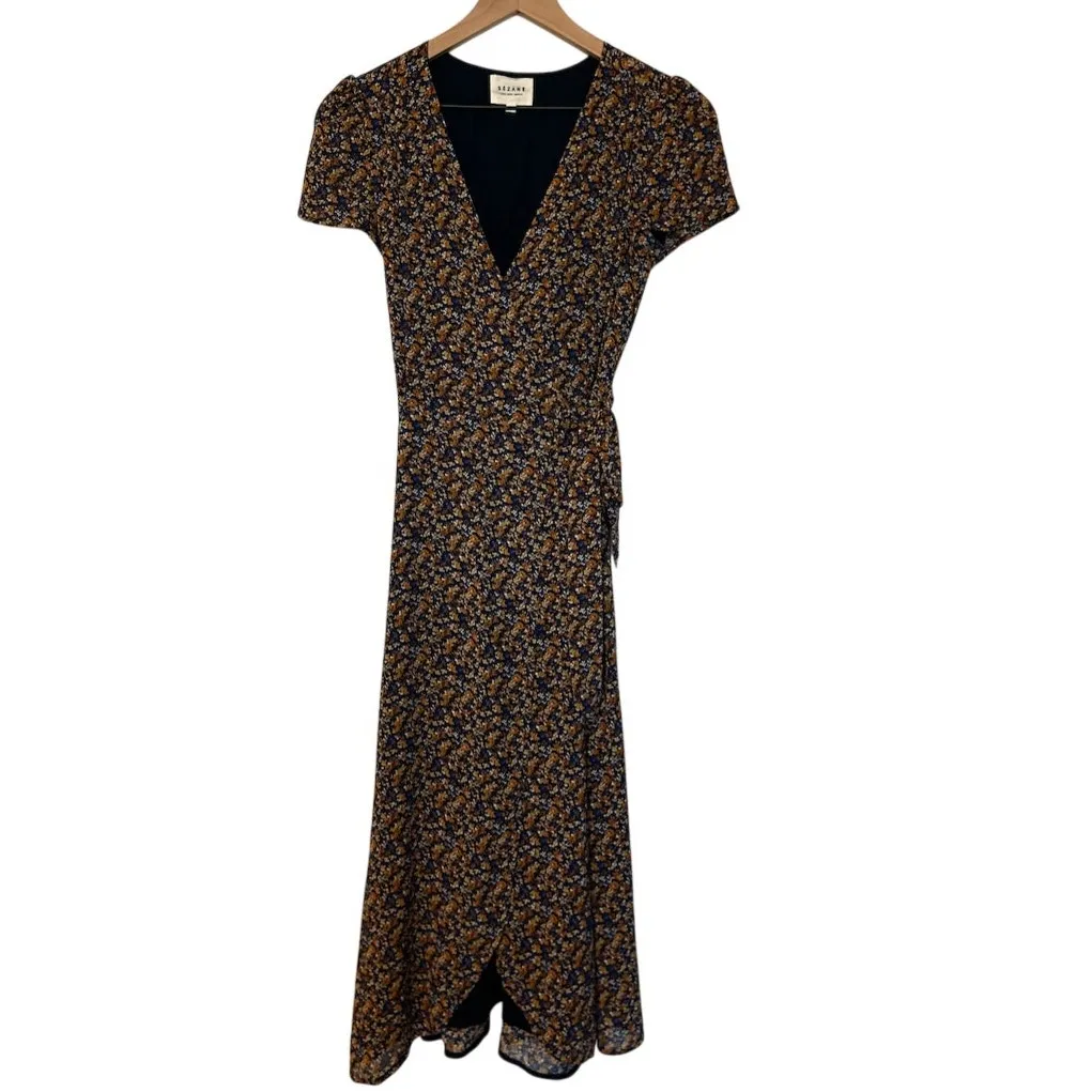 Sézane - Amber wrap midi dress - Image 3