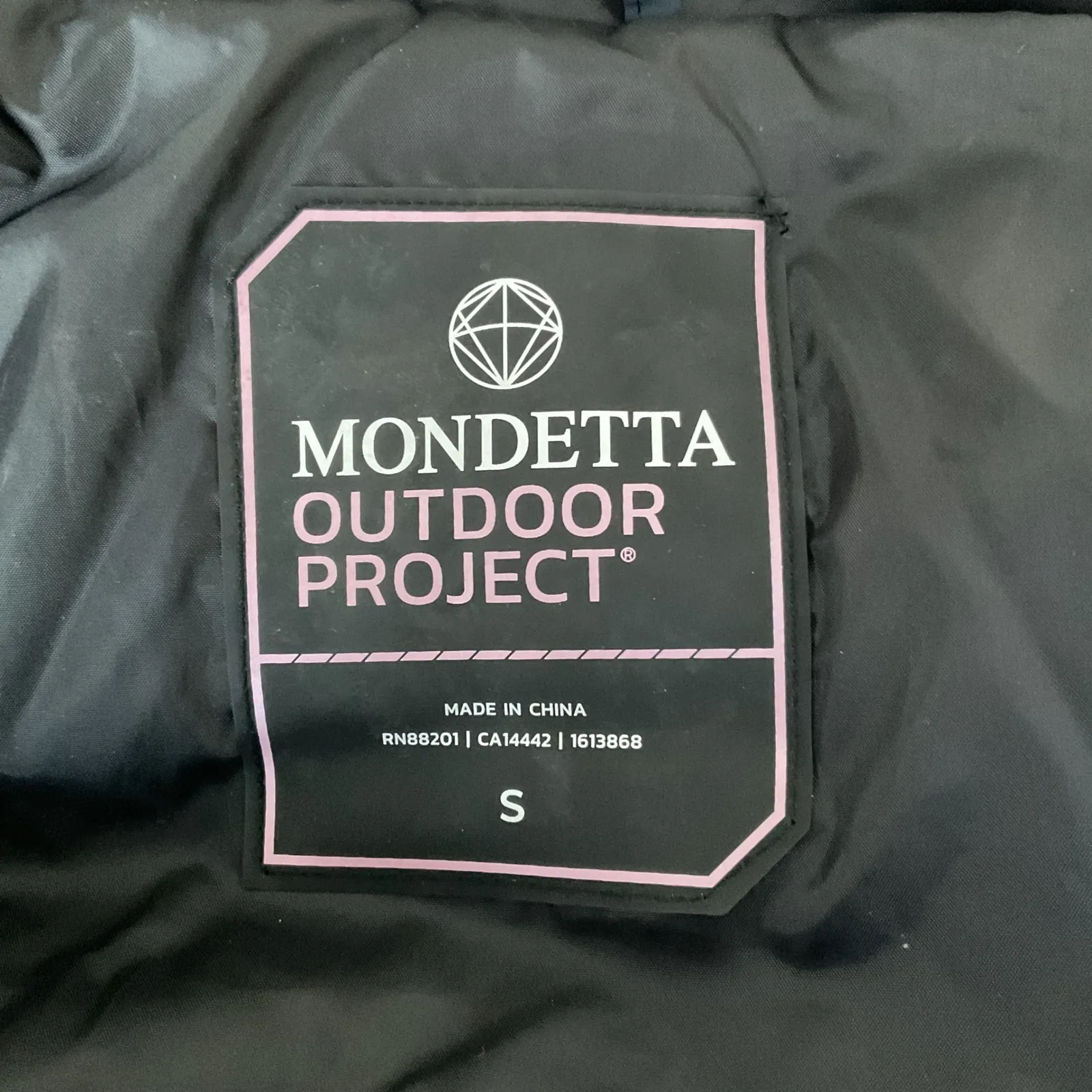 Mondetta Outdoor Project Women's Long Softshell Hooded Puffer Jacket Size Small - Image 5