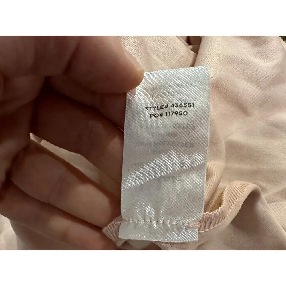 Lulus Lost in the Moment Blush Surplice Maxi Dress XL - Image 7