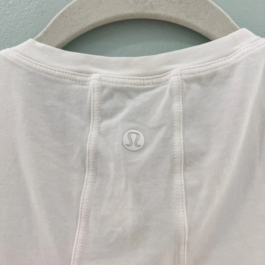 Lululemon Muscle Love Crop Tank White - Image 7