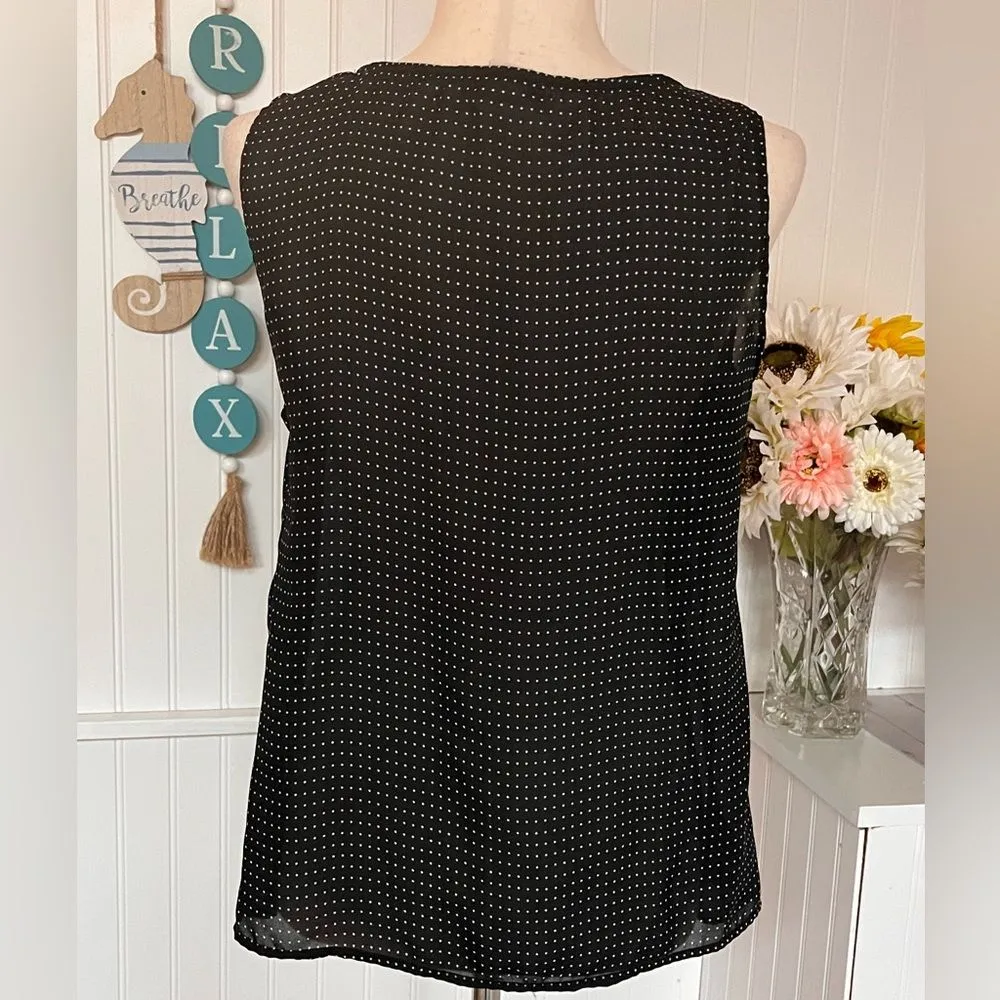 Notations Polka Dot Tank Top - Image 2