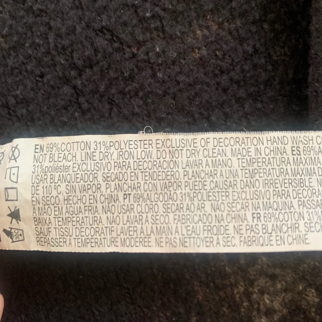 Forever 21 NASA Bleach Wash Sweatshirt size Medium - Image 10