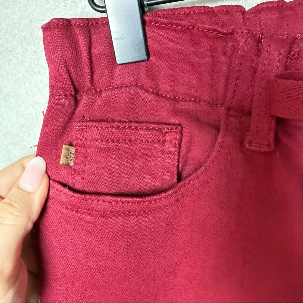 Judy Blue Women’s Drawstring Joggers Jeans 1/25 Garment Dyed Scarlett Denim - Image 5