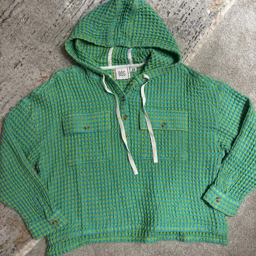 Urban Outfitters  BDG Baja Stanley Waffle Knit Pullover - Image 2