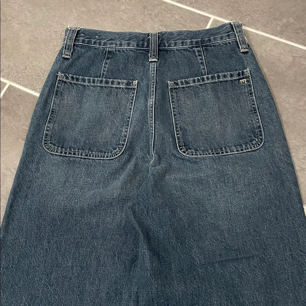 Madewell Super Wide Leg Jean size 27X33 - Image 9