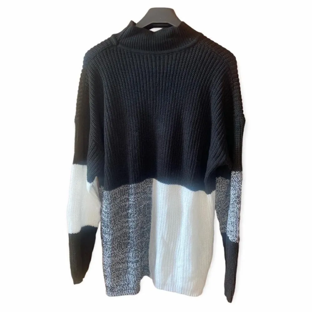 Shein SZ S color block sweater - Image 3