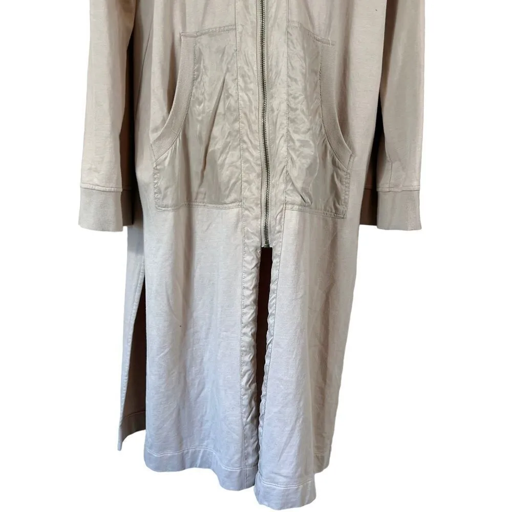 Young Fabulous & Broke Long Hooded Duster Overcoat - Image 3