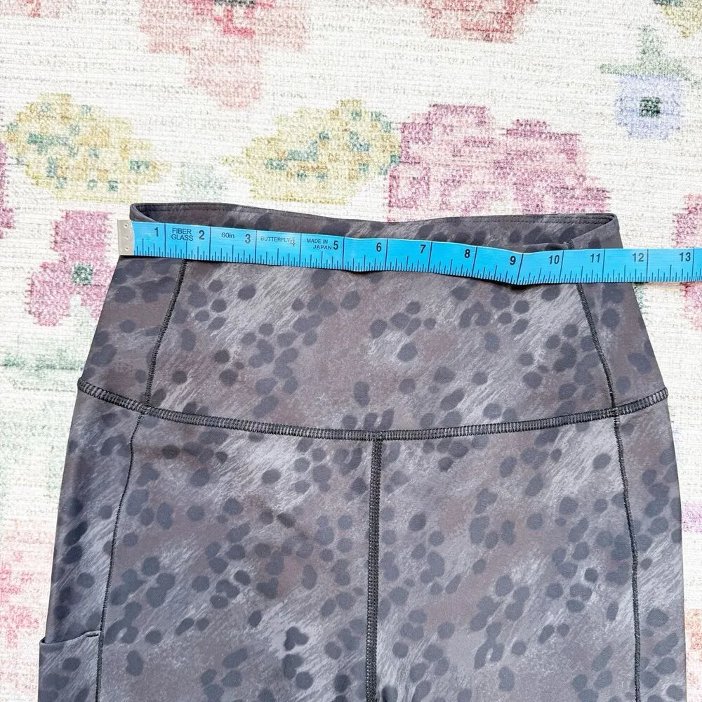 Splits59 Leggings Womens Small High Waist Animal Print Ultra Lux Airweight EUC - Image 5