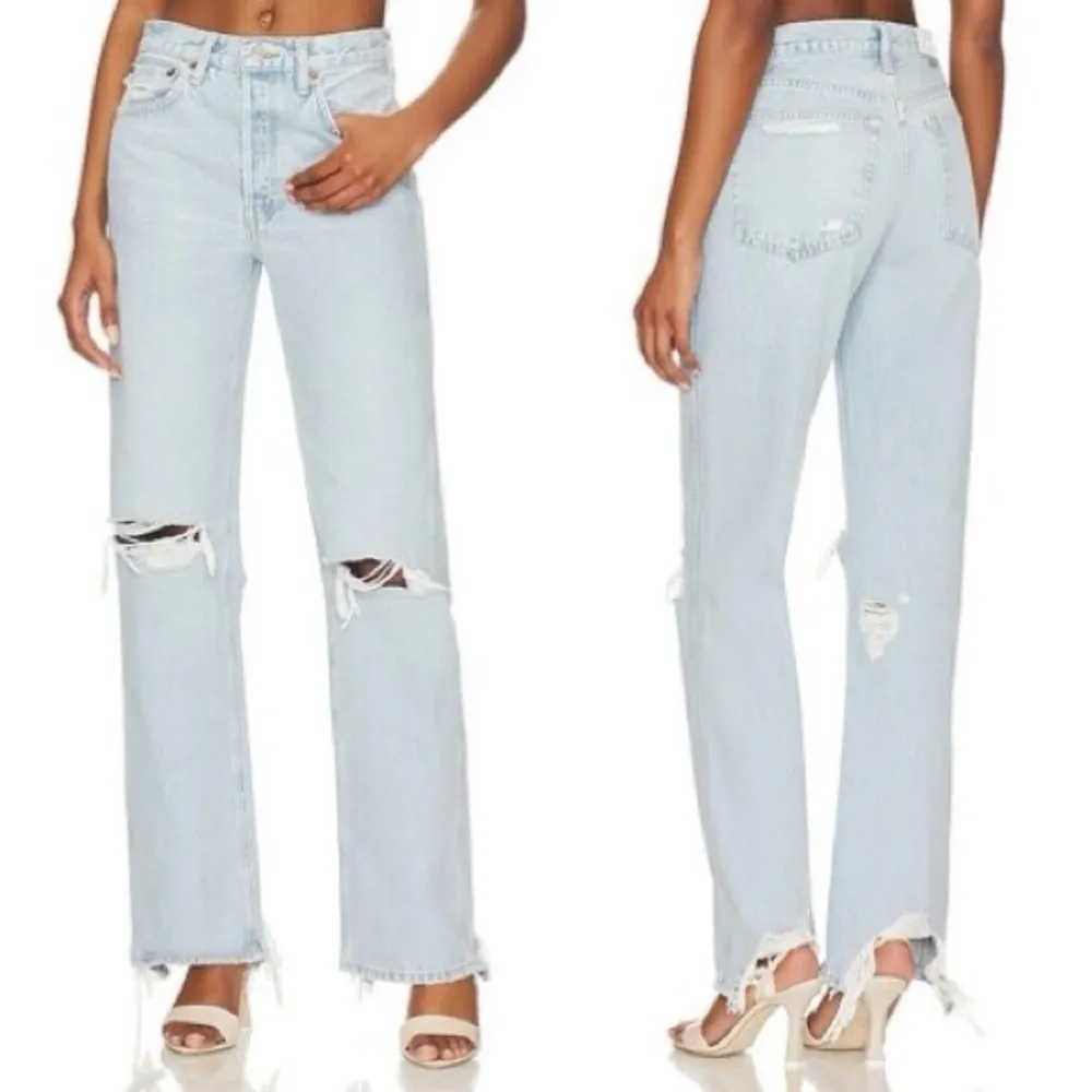 NWT RE/DONE Originals 90s High Rise Loose in Nu Disco Destroy size 26 - Image 3