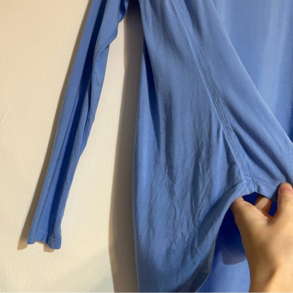 Dagsmejan Balance Nattwell Sleep Tech Long Sleeve Top in Blue Medium - Image 3