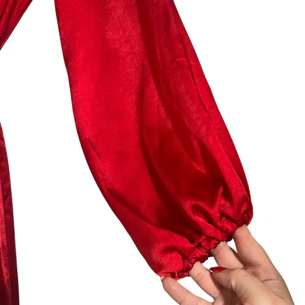 NEW NWT Elliatt Kai Maxi Dress In Red - Image 5