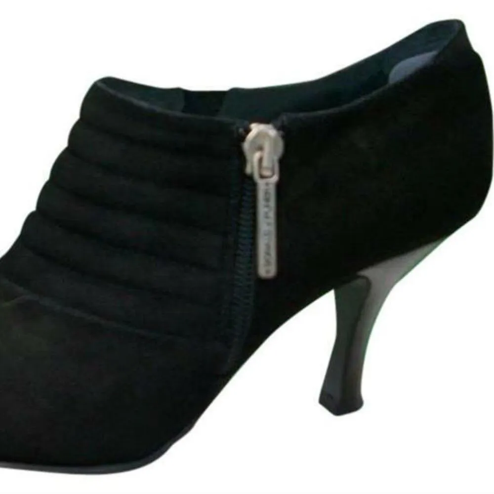 Donald Pliner Black Suede Leather Pump Elastic New Boots Booties New NIB $295 Size undefined - Image 6