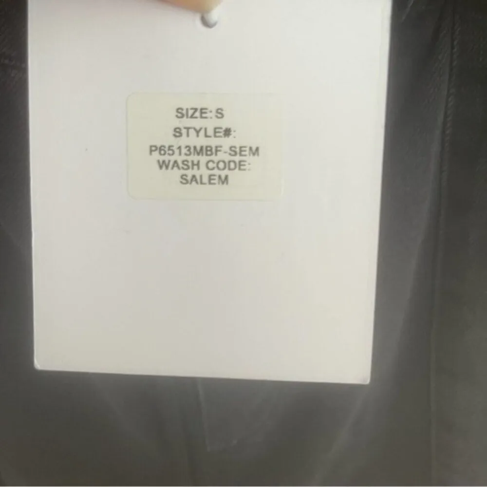 Pistola Cam Paperbag Pants in Salem Black Size S - Image 6