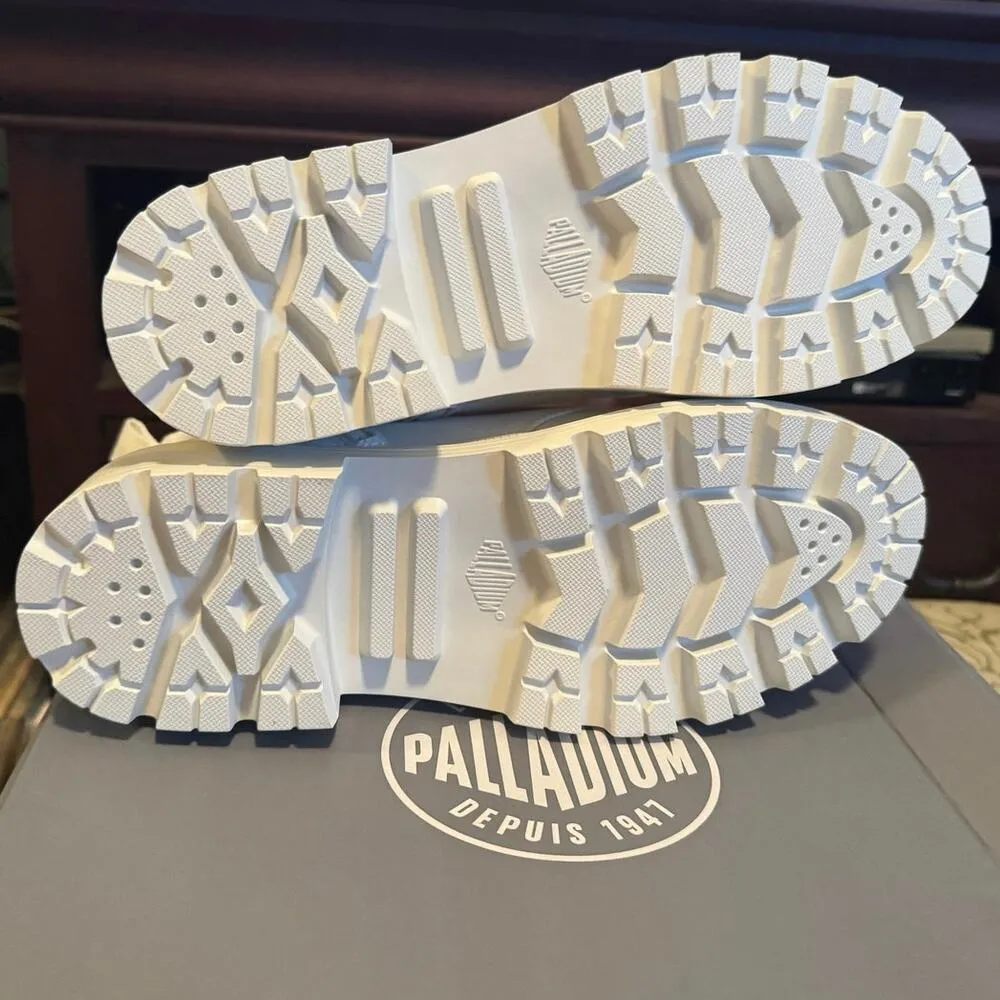 PALLADIUM Pallabase Twill in White, US Womens Size 11 / Euro Size 43 New in Box - Image 13