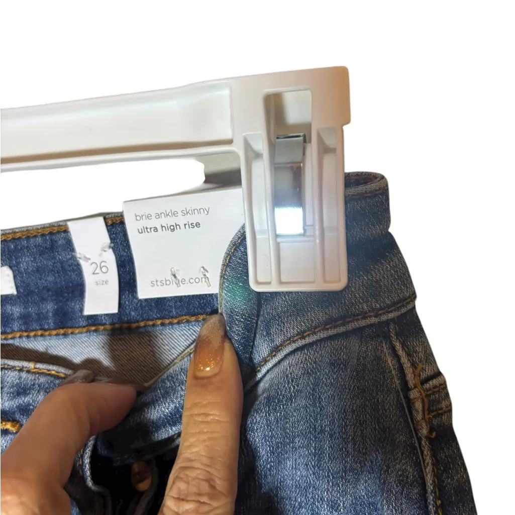 STS Blue “Brie” Ultra High Rise Ankle Skinny Jeans – Women’s Size 26 - Image 5