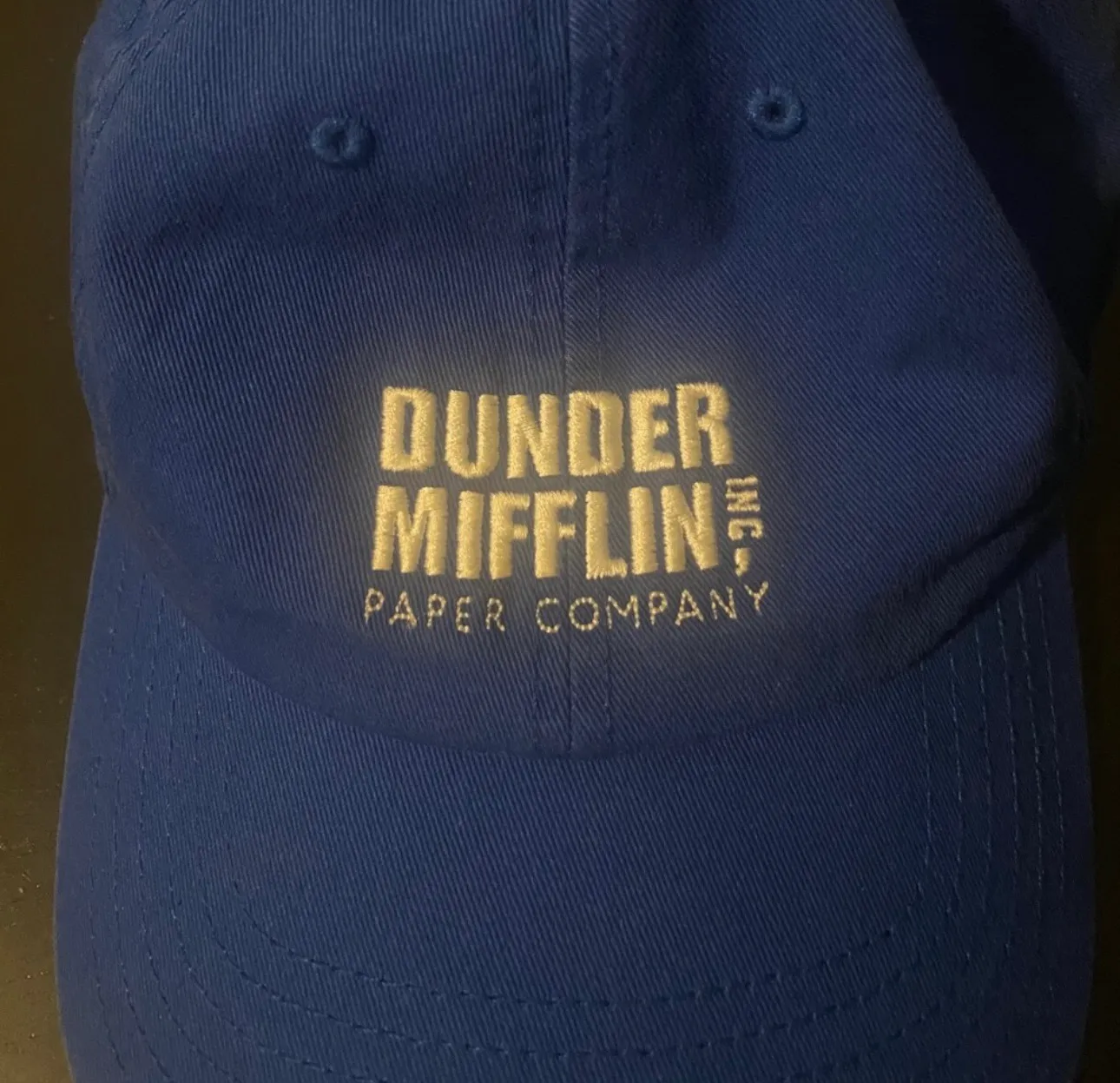 Urban Outfitters Dunder Mifflin The Office Blue Hat - Image 6
