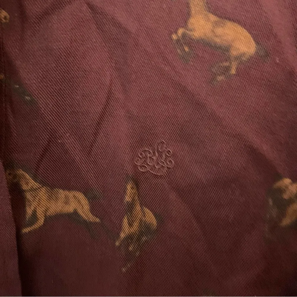 Lauren Ralph Lauren Equestrian Horse Wool Blend Button Down Petite - Image 4