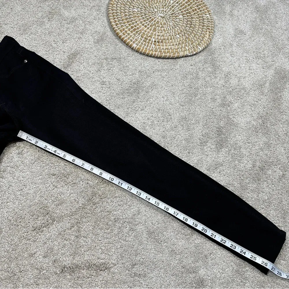 Good American Women’s Good Legs Skinny Fit Jeans Mid Rise in Black Size 25 - Image 15