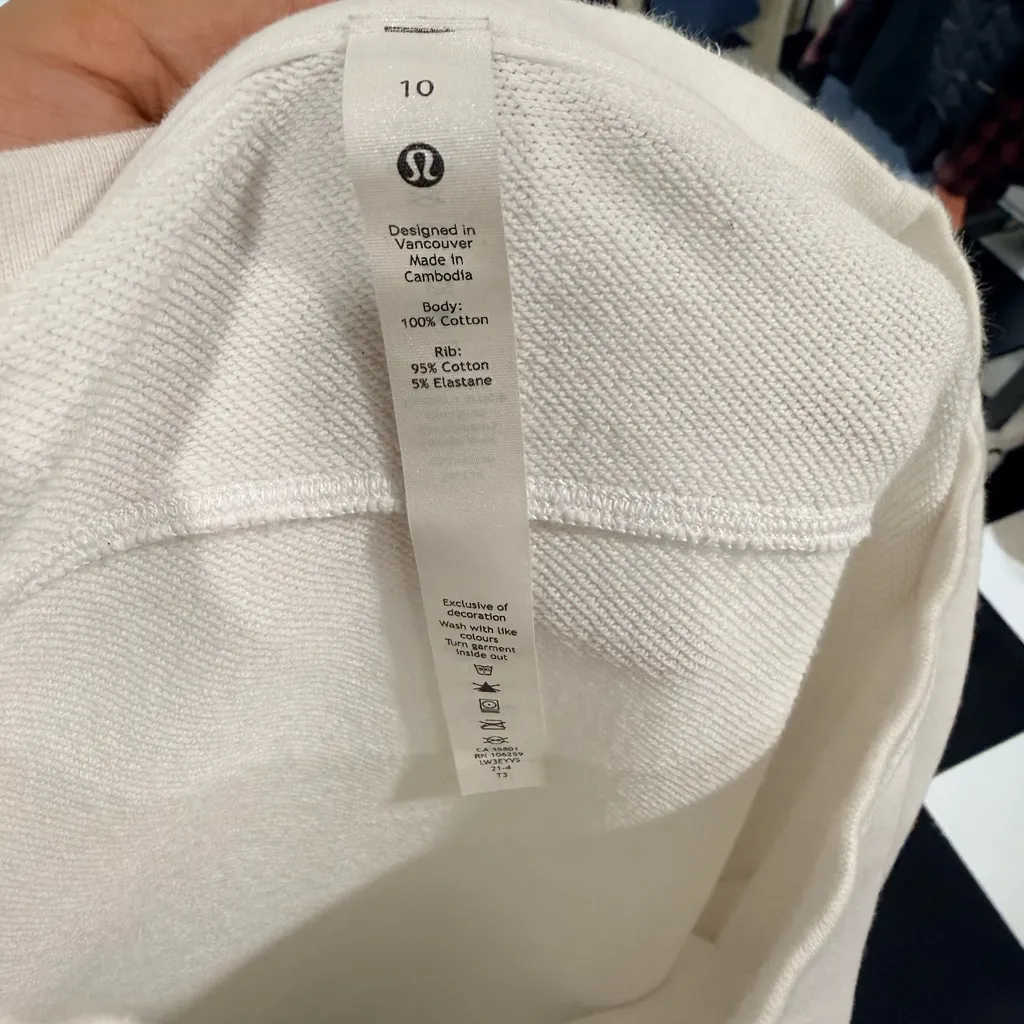 lululemon athletica White Sweatshirt - Image 5