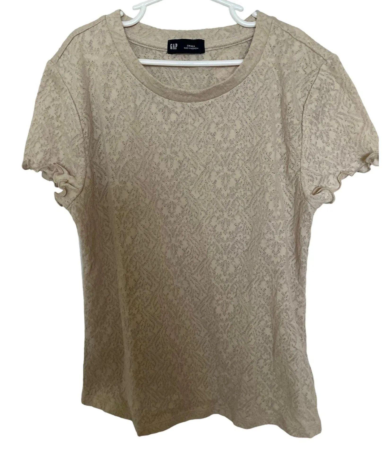 Floral Jacquard T- Shirt Womans - Image 5