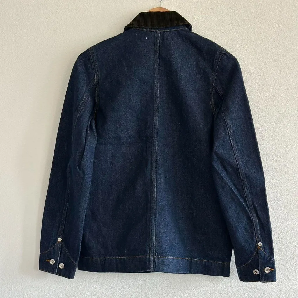 Everlane The Ranch Jacket in Midnight Indigo, Size X-Small - Image 11