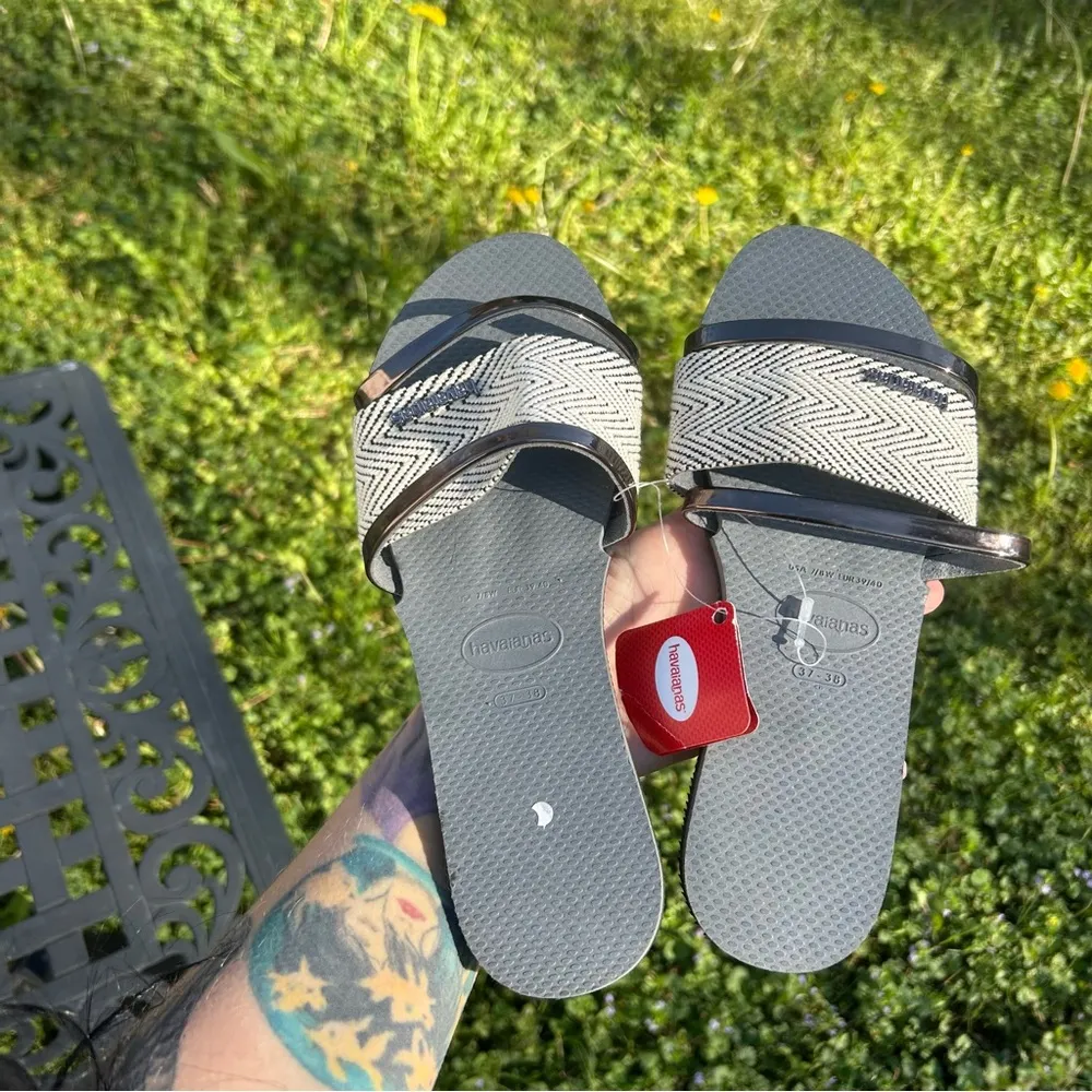 Nwt Havaianas Women's You Transcoso Premium Sandals size 7/8 US - Image 8