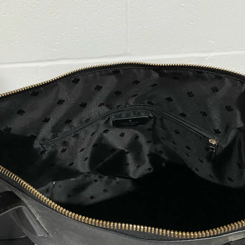 Authentic Kate spade black sparkly tote bag and wristlet - Image 5