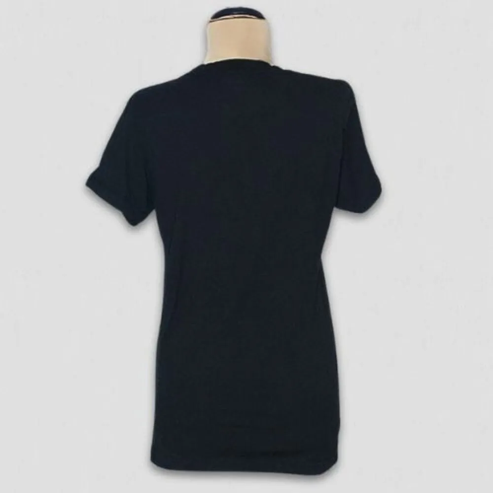 Disney The Nightmare Before Christmas T-Shirt Jolly Santa Jack Girls Black S - Image 2