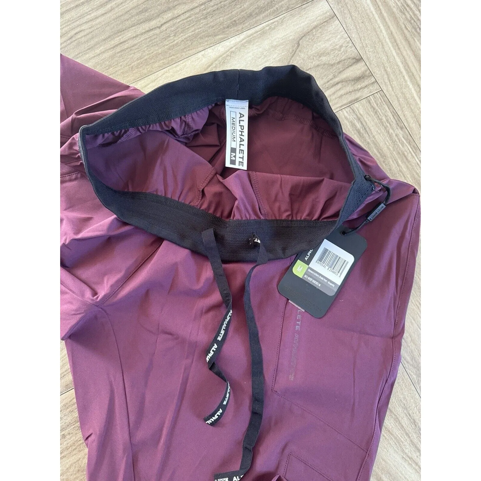 Alphalete Women’s Infinity Studio Pants - Burgundy, Size Medium - Image 10