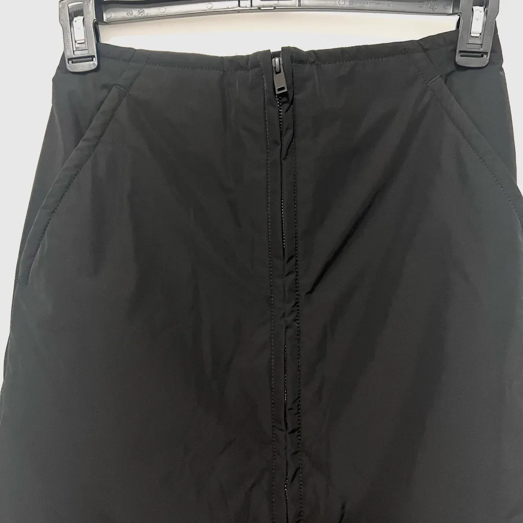 COS NWT  Black Zipper Front Skirt - Image 3