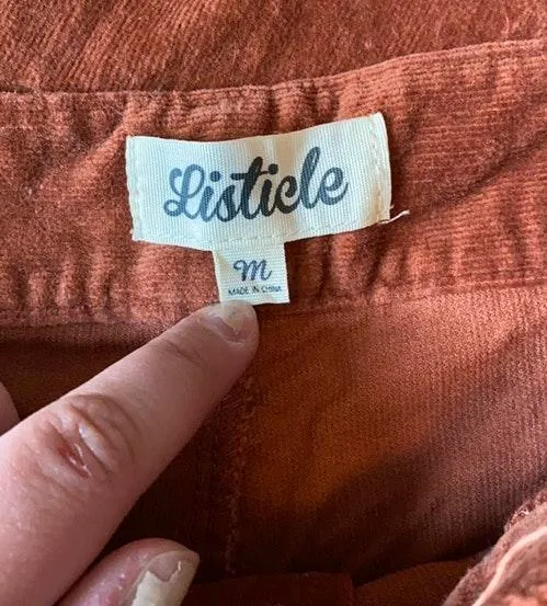 Corduroy Pants Size M - Image 5