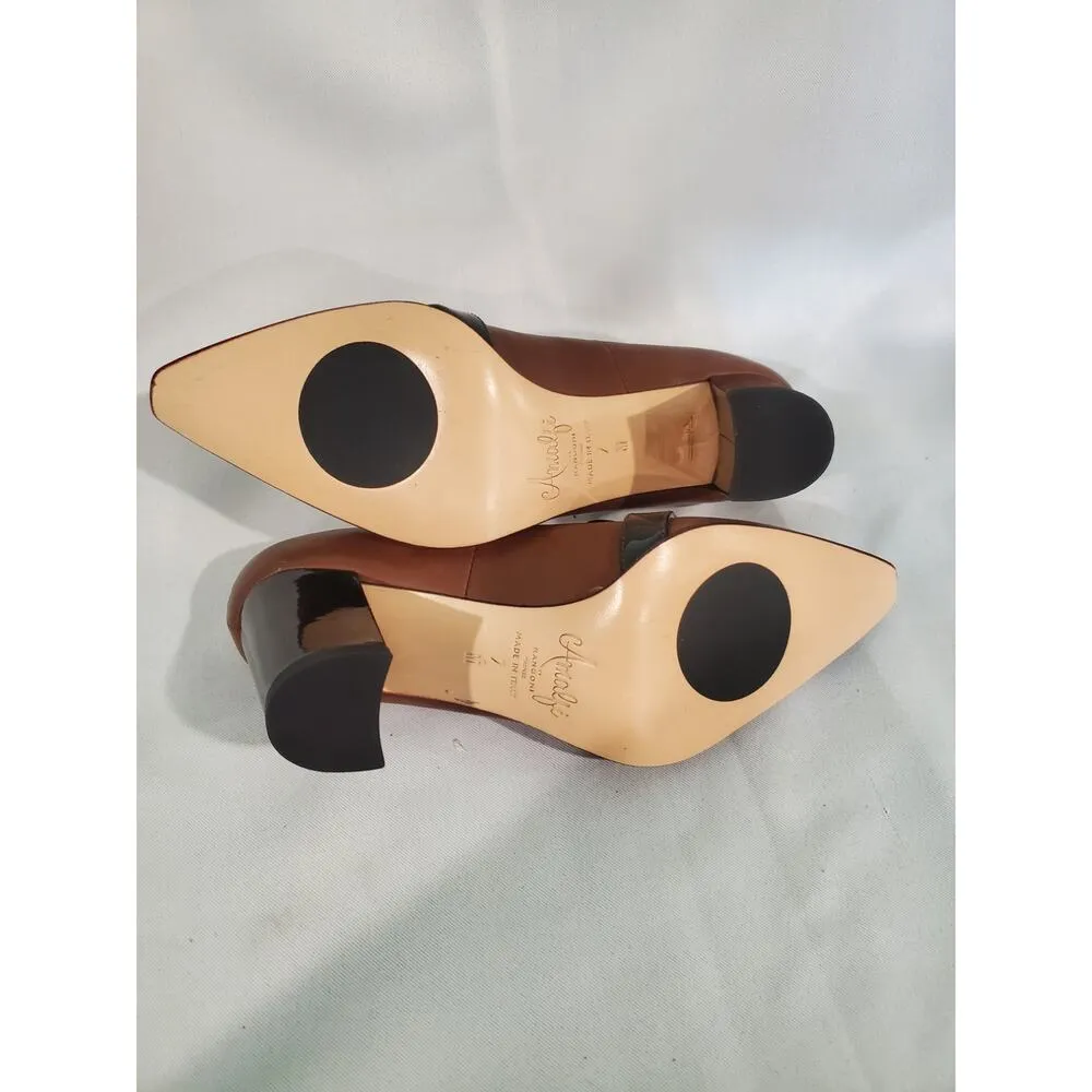 AMALFI INNO in Sigaro Parmasoft heels size 7.s48 Brown - Image 8