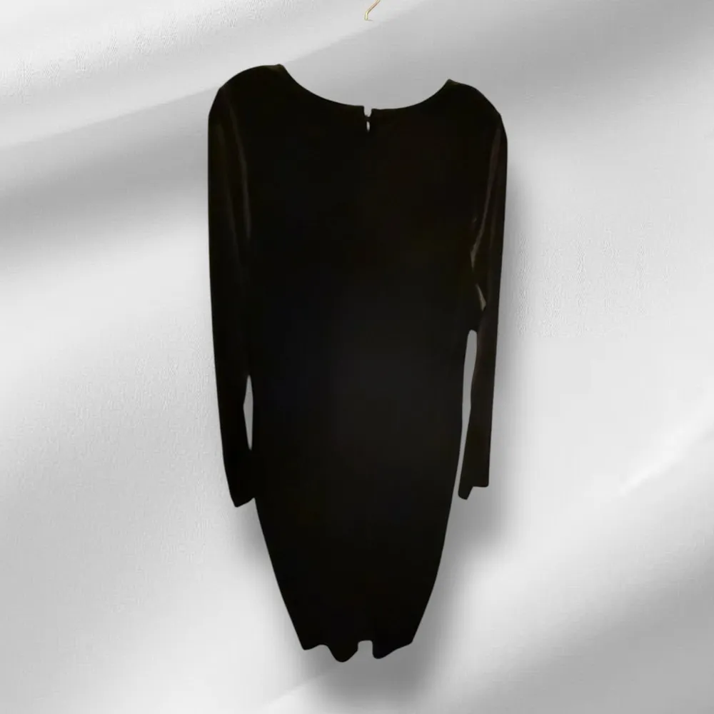 Good American Black Velvet Dress - Image 5