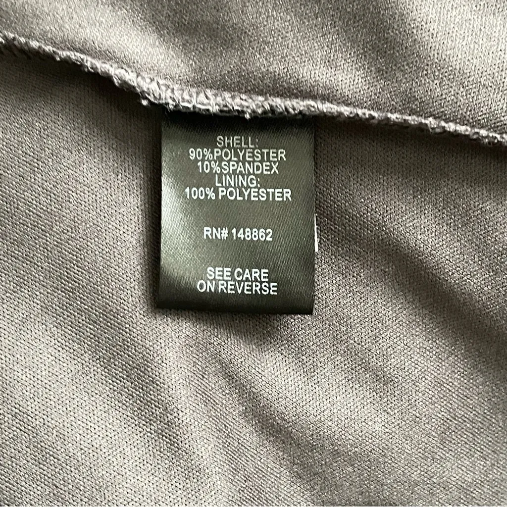 New Torrid Metal Grey Liquid Shine Pleated Midi Skirt 00 - Image 9