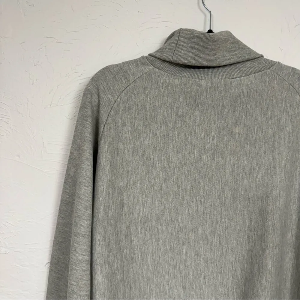 Champion Reverse Weave Grey Turtleneck Sweater Womens 2X Pullover Casual Boxy - Image 9