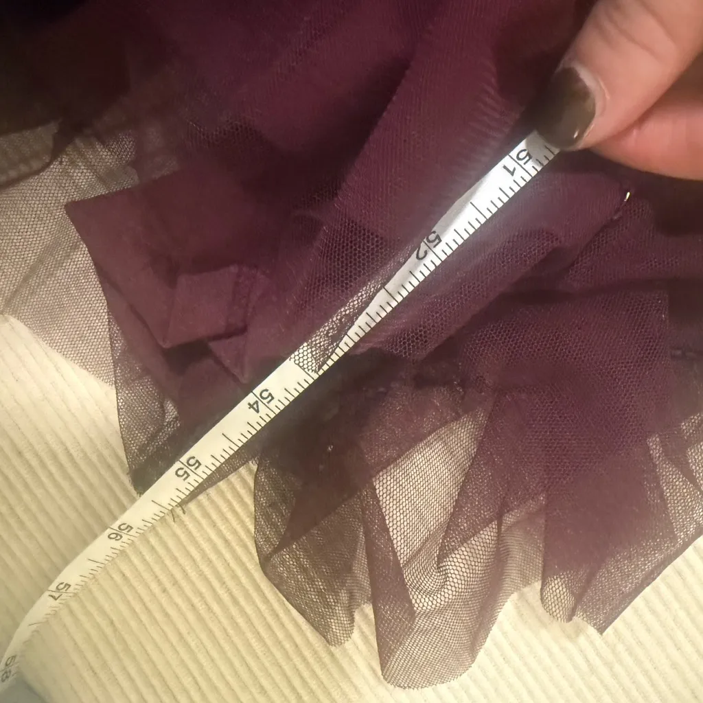 Papell Studio Beaded Art Deco Gown Plum Evening Dress Size 12 Mother of Bride Purple - Image 5