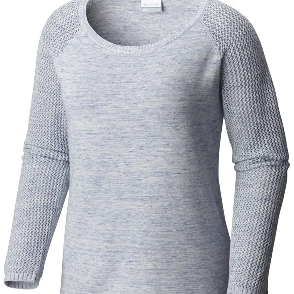 Columbia  Camp Around sweater blue sz M pullover - Image 5