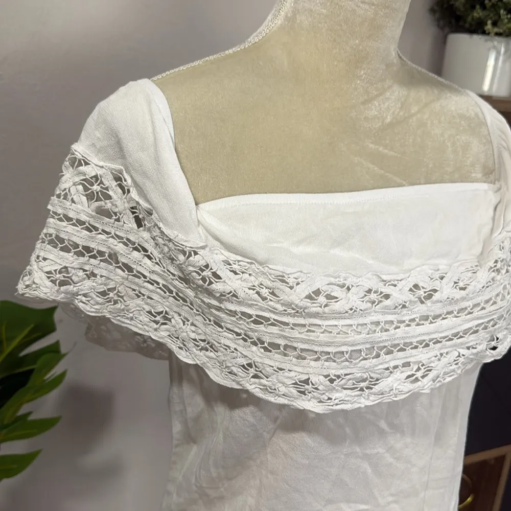 Socialite lace off shoulder top - Image 4
