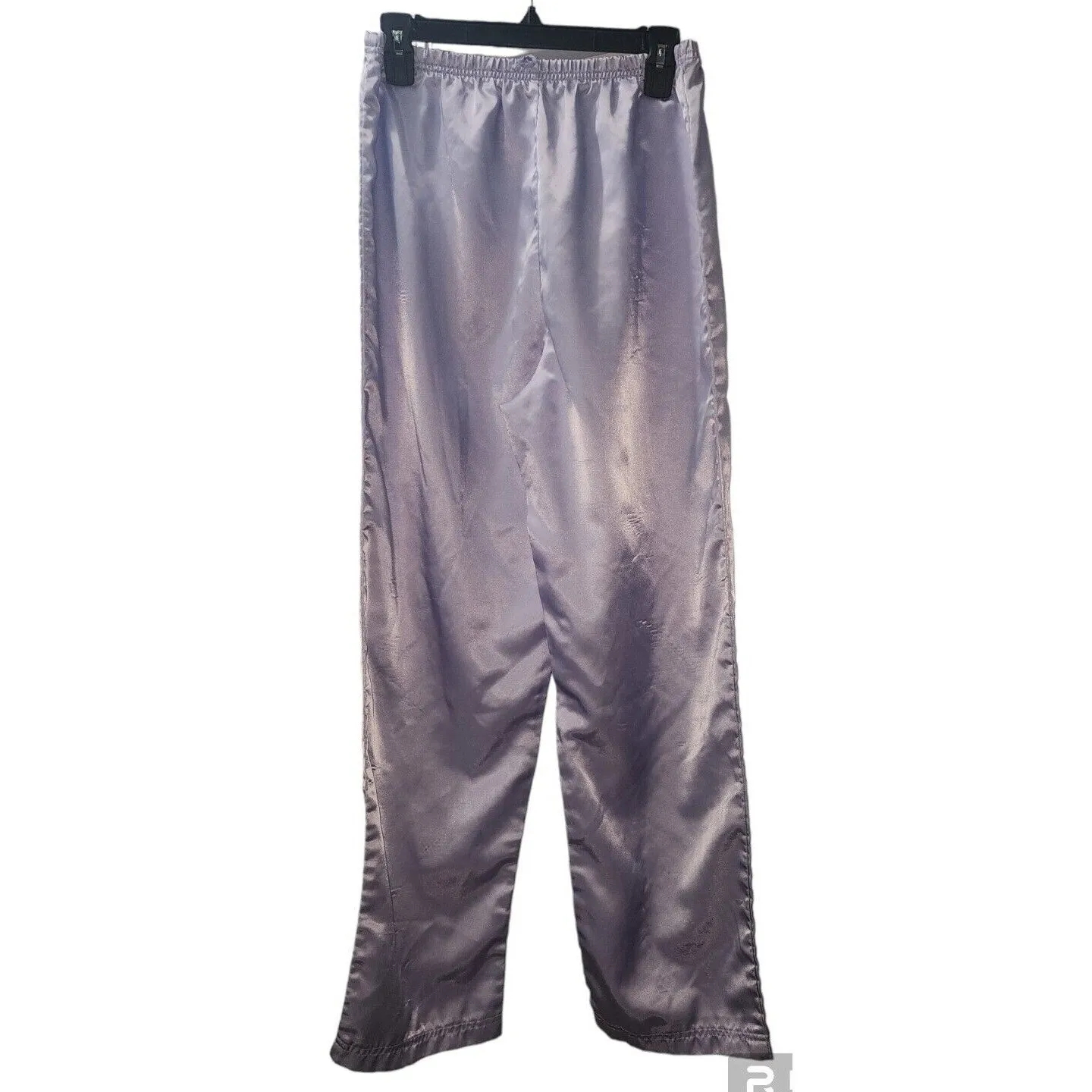 Katherine Casual Elegance Vest and Pants Set Embroidered Details Size Small Purple - Image 4