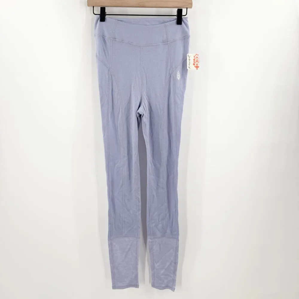 Free People Movement Leggings Extra Small Wool Blend Moonlight Base Layer NWT - Image 2