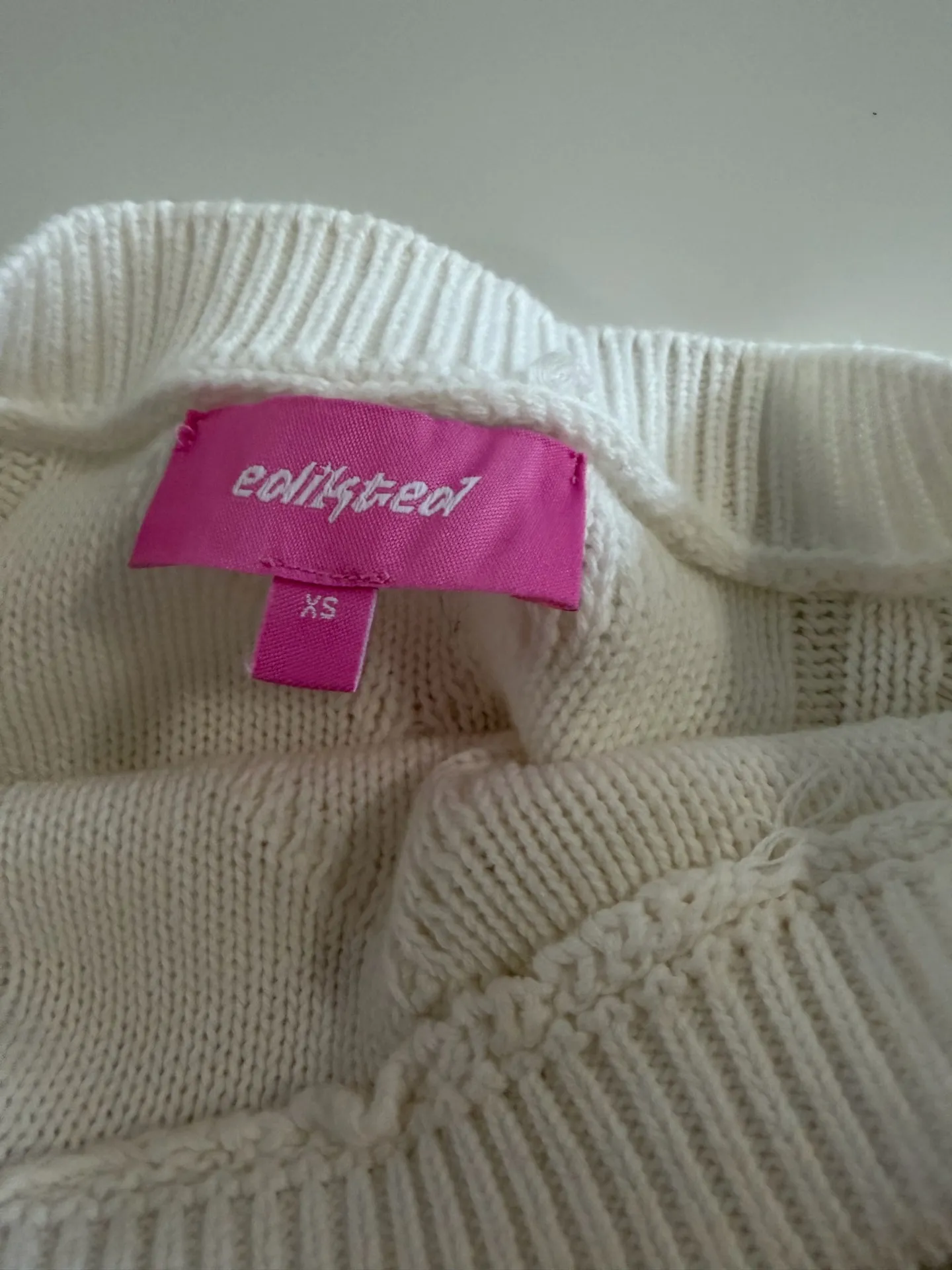 Edikted Cable knit sweater - Image 3