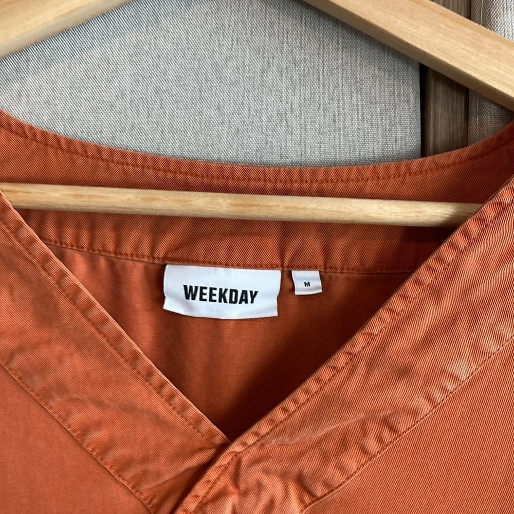 Weekday Lyocell baba dress - Image 3