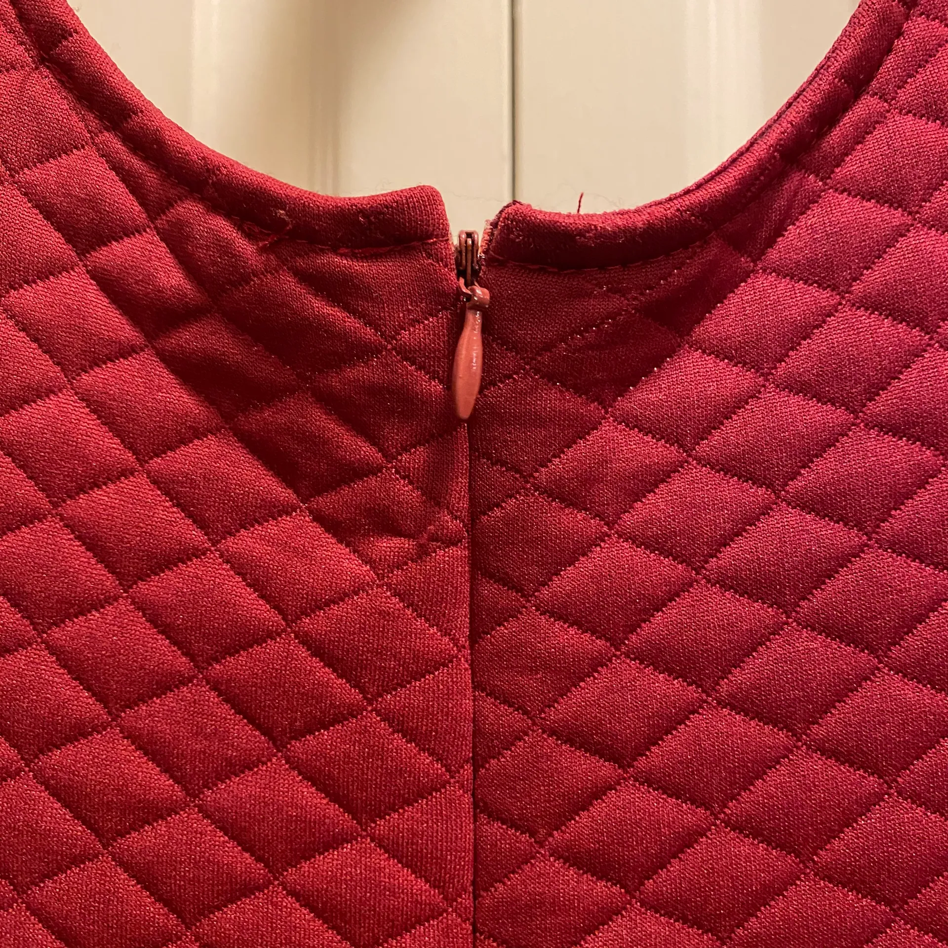 Dee Elle Little Maroon Dress - Image 6