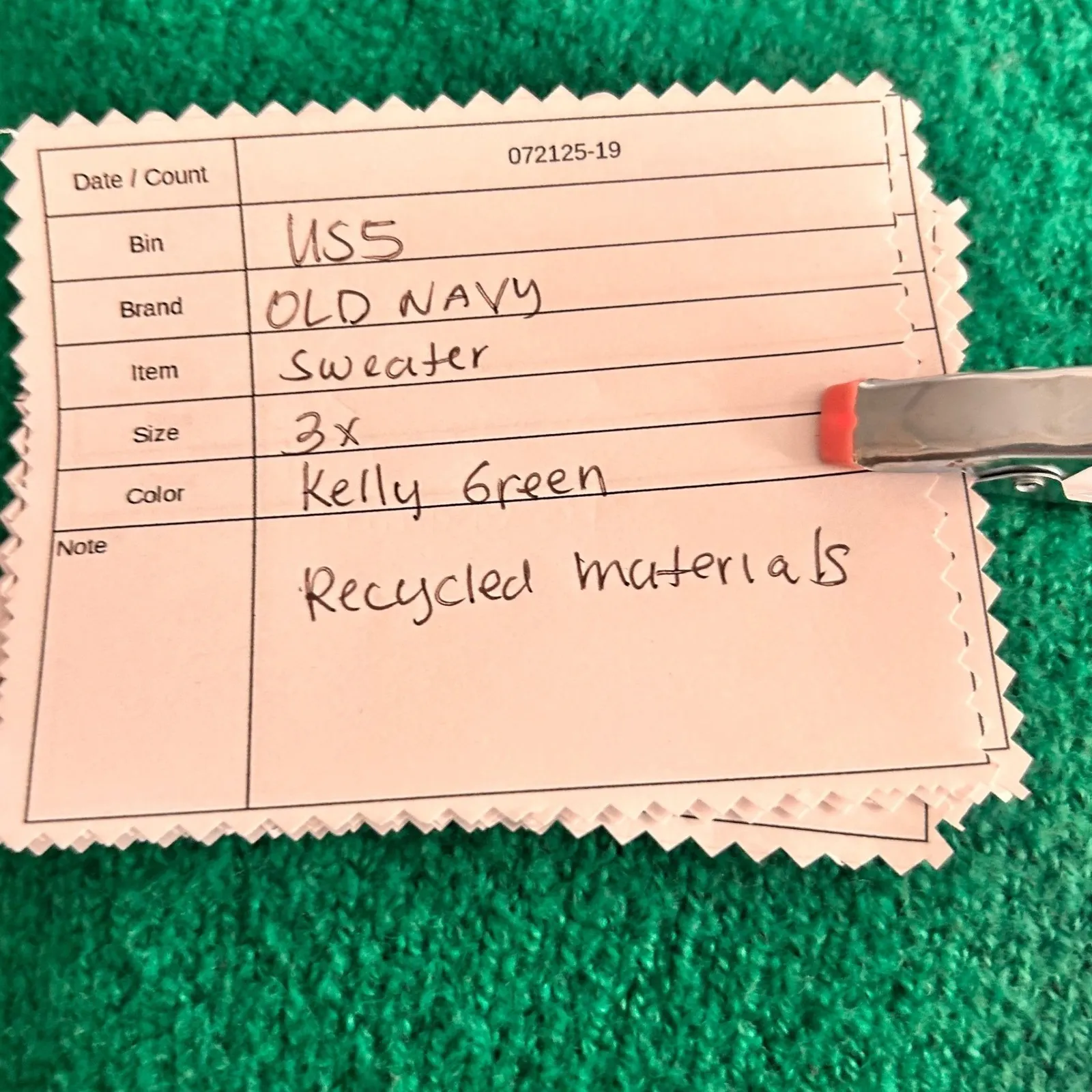 Old‎ Navy Mock Neck Sweater Green 3X - Image 10