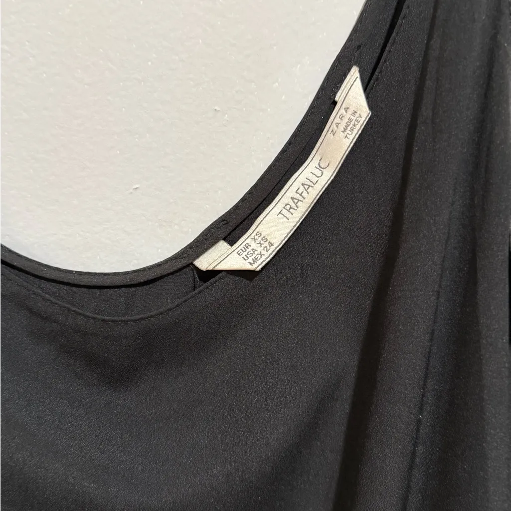 Zara Black and White Striped Jumpsuit - Image 5