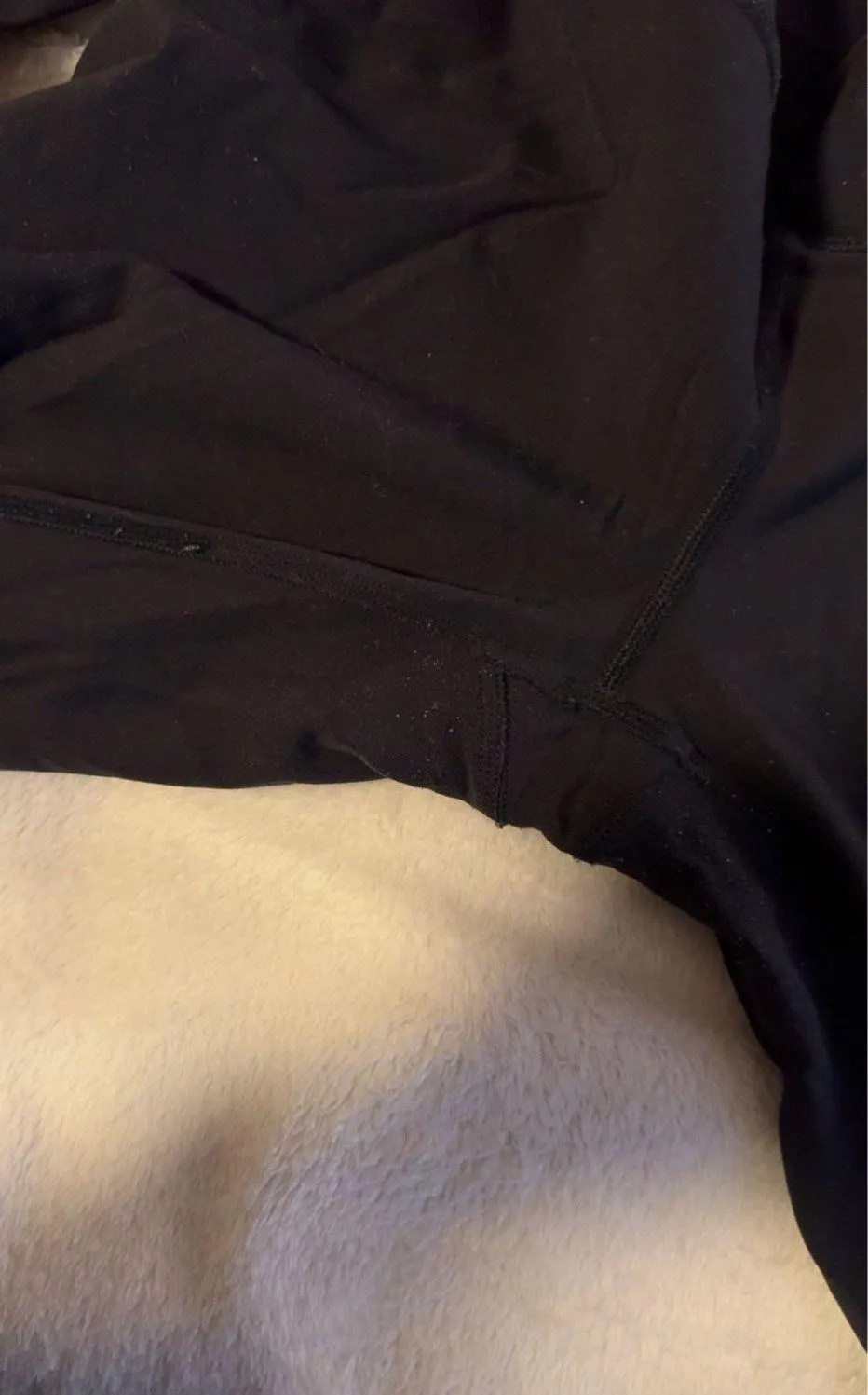 Leggings Wunder Under 28" High-Rise Black 8 - Image 4