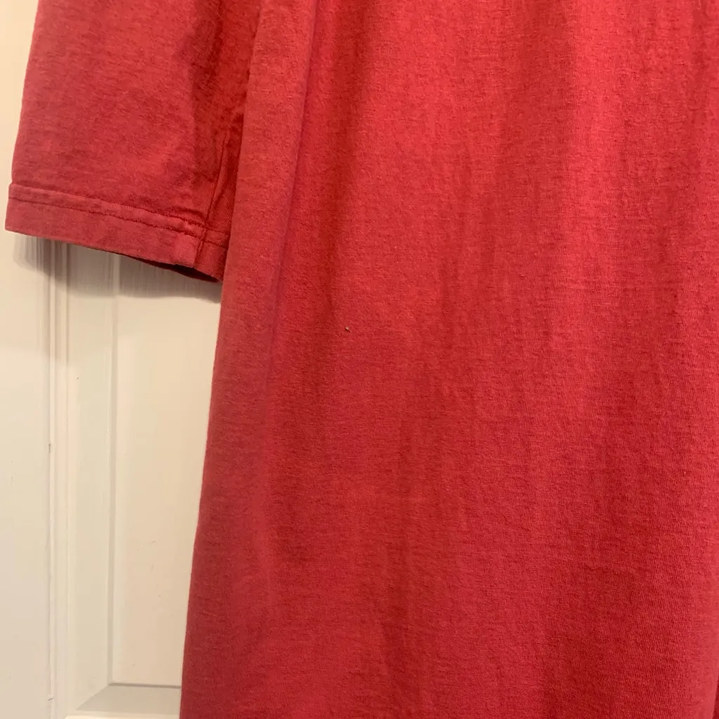 Viva City Mauve Maroon Medium Lounge Cotton Medium Dress. 2234 Red - Image 9